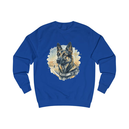 German Shepherd K9 Sweatshirt - Police Dog Tribute Crewneck