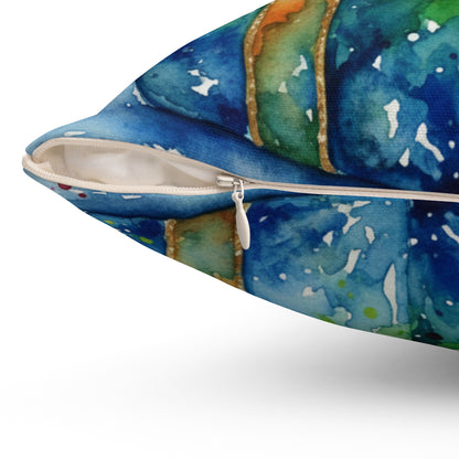 Christmas Gift Themed Square Pillow