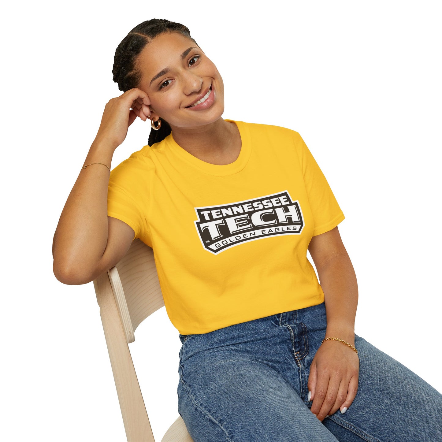 Tennessee Tech Golden Eagles T-Shirt — Tennessee Tech College Logo Tee