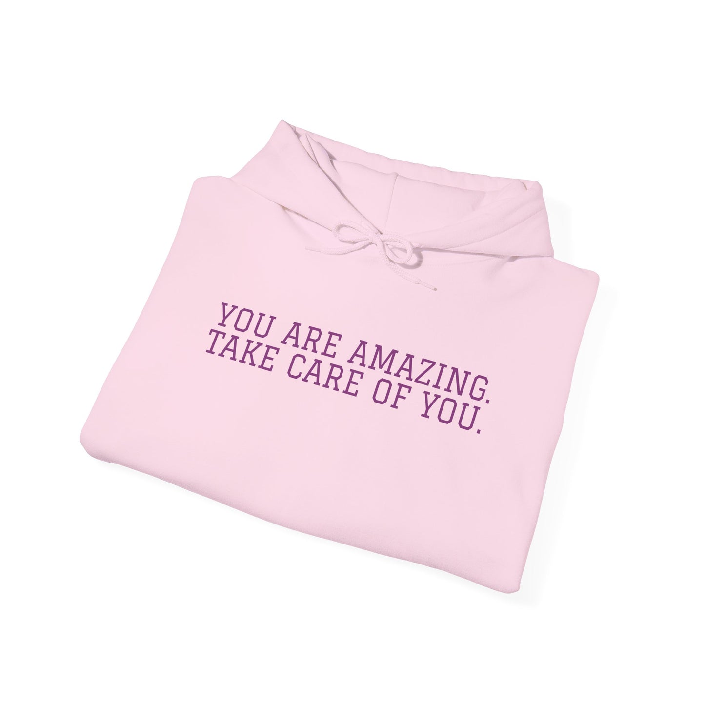 You Are Amazing Hoodie — Positive Message Dolly Sun Graphic Sweatshirt