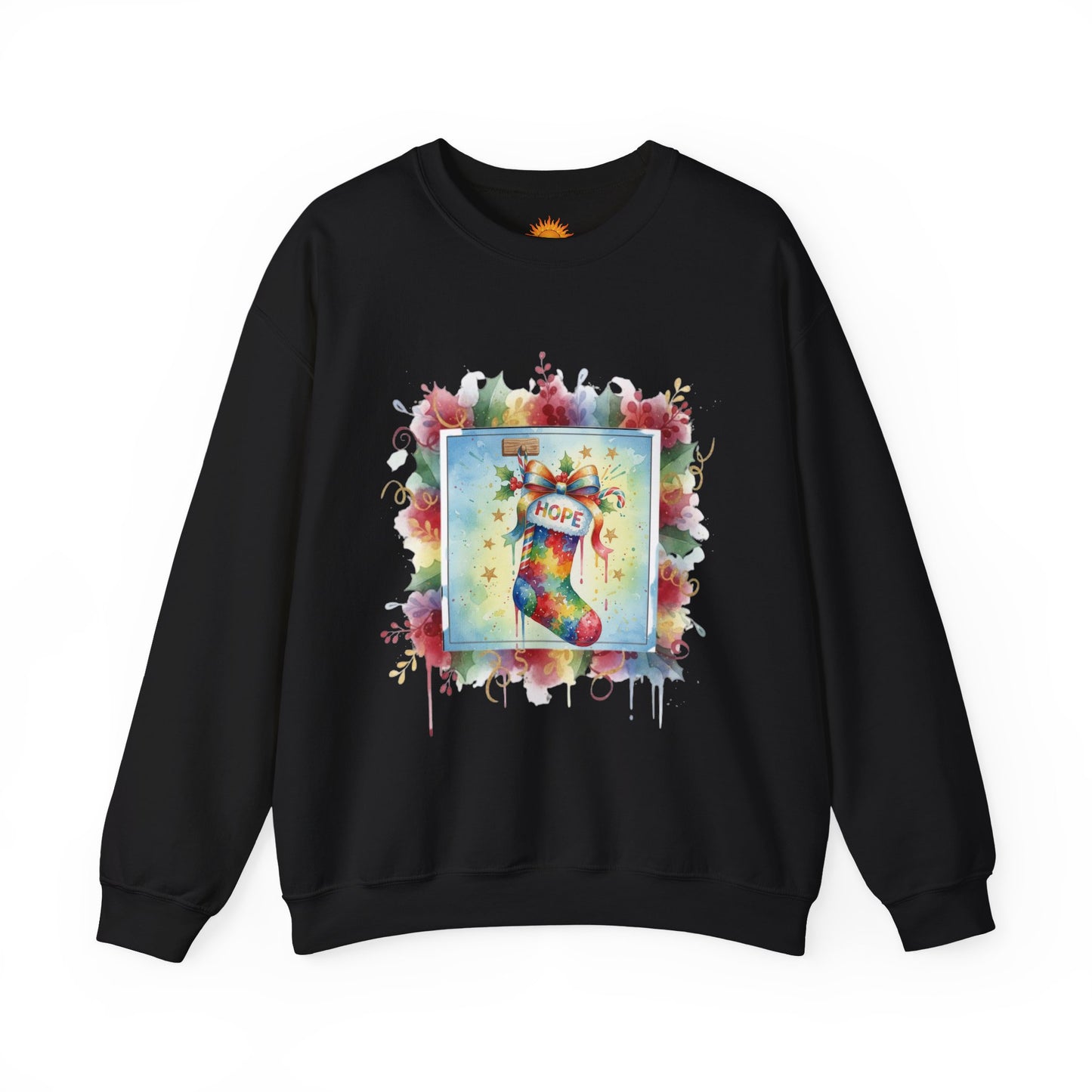 Hopeful Holiday Crewneck Sweatshirt