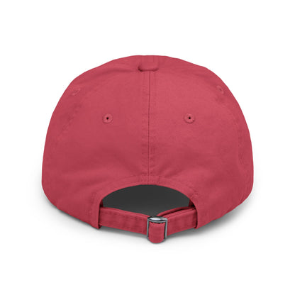 The Cristina - Distressed Cap - Red