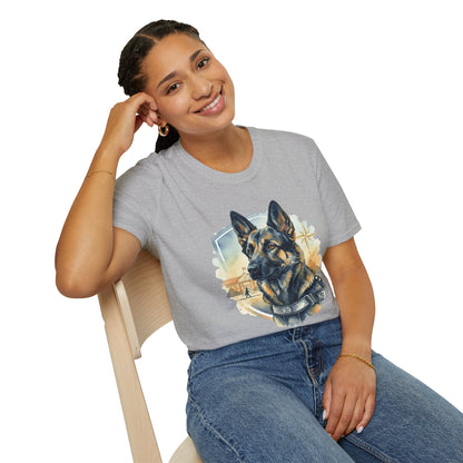 K9 German Shepherd Tribute T‑Shirt – Police Dog Memorial Tee - The Protector