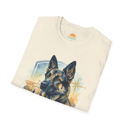 K9 German Shepherd Tribute T‑Shirt – Police Dog Memorial Tee - The Protector