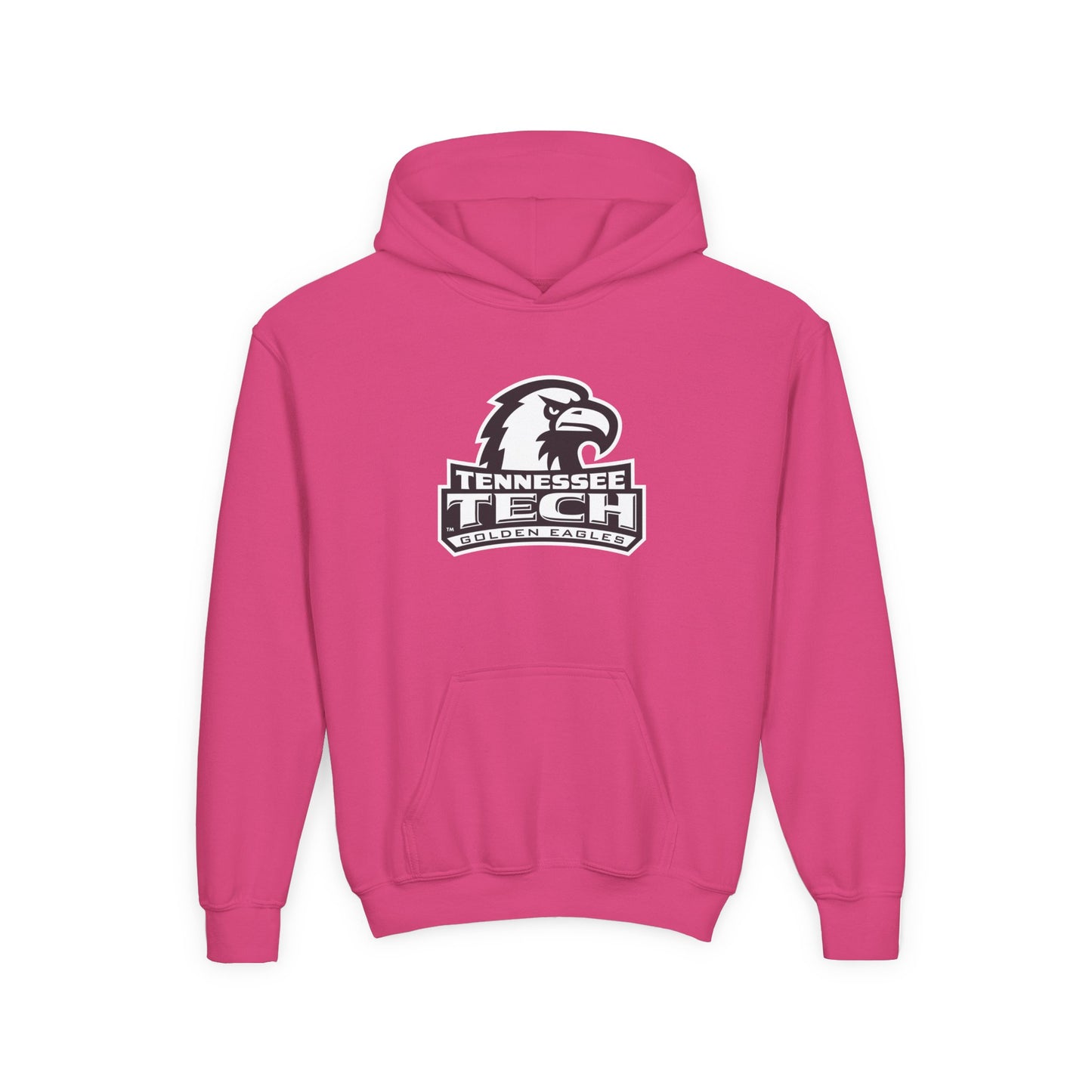 Tennessee Tech Youth Hoodie — Pink Eagle Logo Sweatshirt