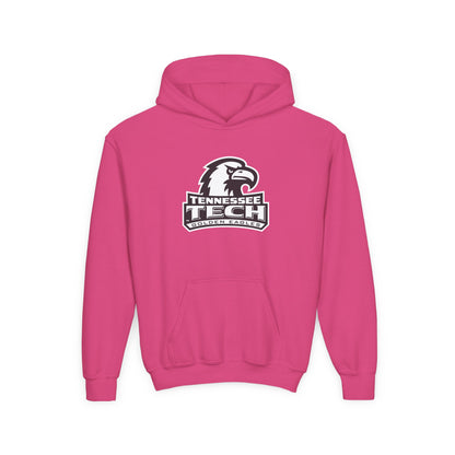 Tennessee Tech Youth Hoodie — Pink Eagle Logo Sweatshirt