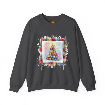 “Festive Ornaments” Unisex Crewneck Sweatshirt - Cozy Holiday Vibes