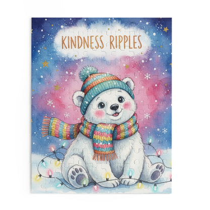 Polar Bear Kindness Puzzle - 120/252/500 Pieces