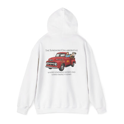 Sunshine Throwback Hoodie - Cozy Unisex Sweatshirt, Relaxed Fit, Inspirational Gift, Summer Vibes, Drive-In Movie Night