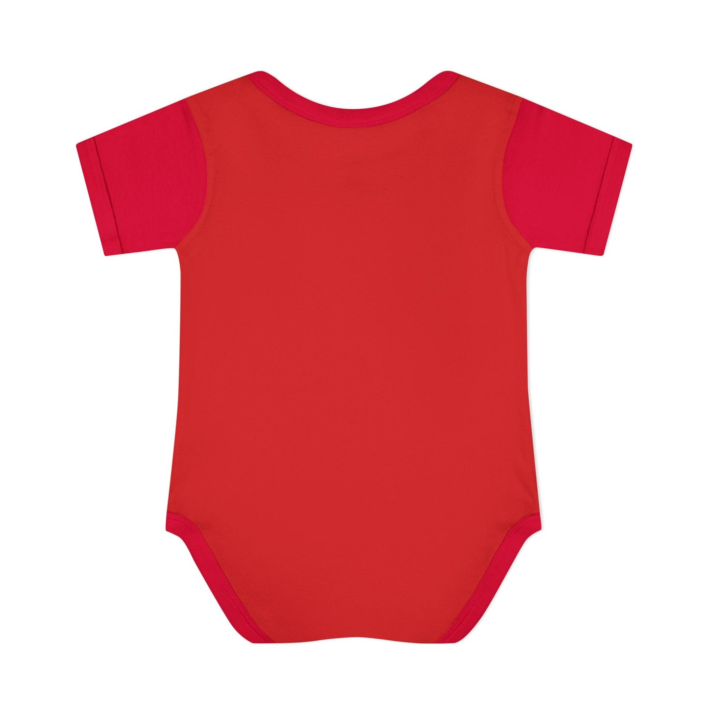 Heart Star Pattern Infant Bodysuit