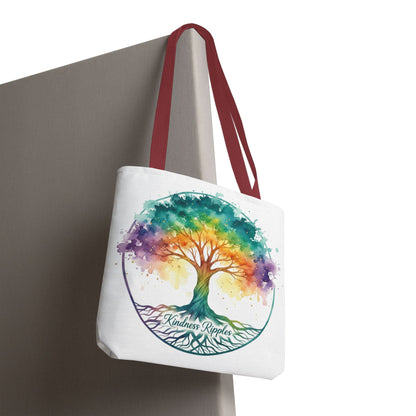 Colorful Kindness Tree Tote Bag