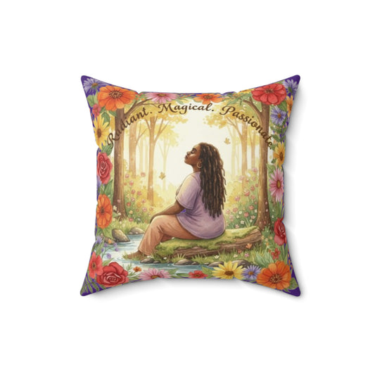 The Shantel - Brilliant Magical Passion Decorative Throw Pillow