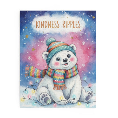 Polar Bear Kindness Puzzle - 120/252/500 Pieces