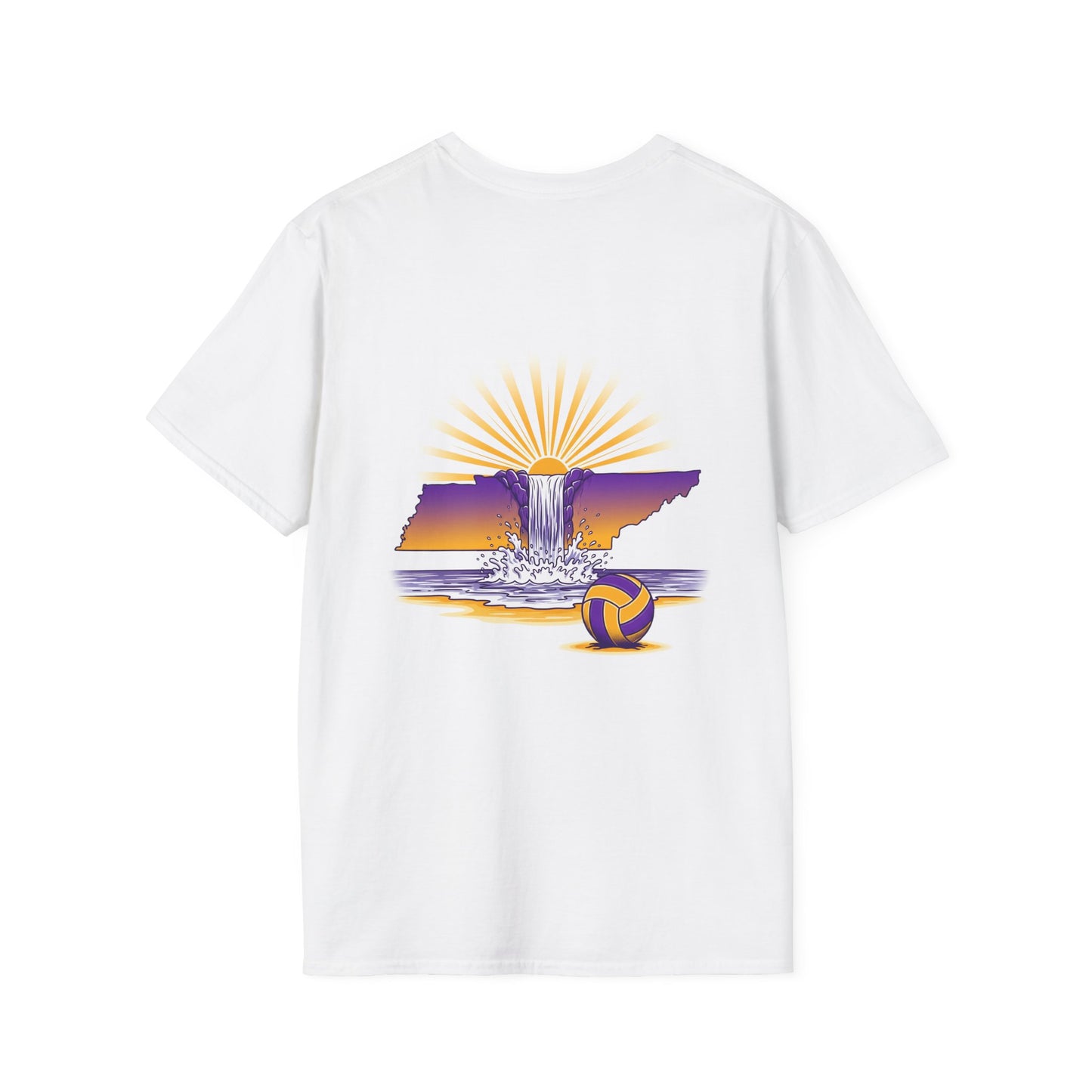 BEACH - Unisex Softstyle T-Shirt, Kindness Ripples Tee, Inspirational Apparel, Great for Summer, Perfect Gift, Casual Wear, Unisex Fashion