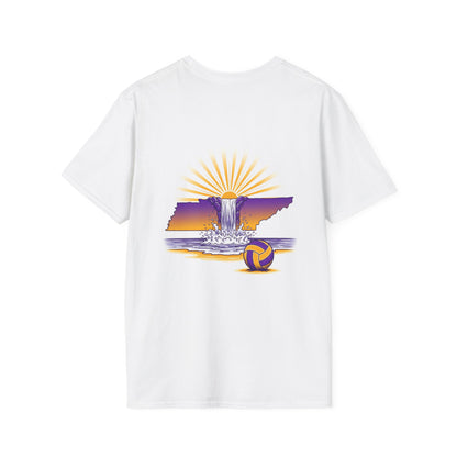 BEACH - Unisex Softstyle T-Shirt, Kindness Ripples Tee, Inspirational Apparel, Great for Summer, Perfect Gift, Casual Wear, Unisex Fashion