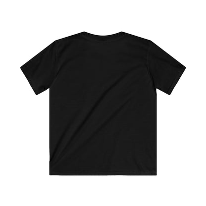 Kids Eagle Logo T‑Shirt — Youth Purple & Gold Mascot Tee