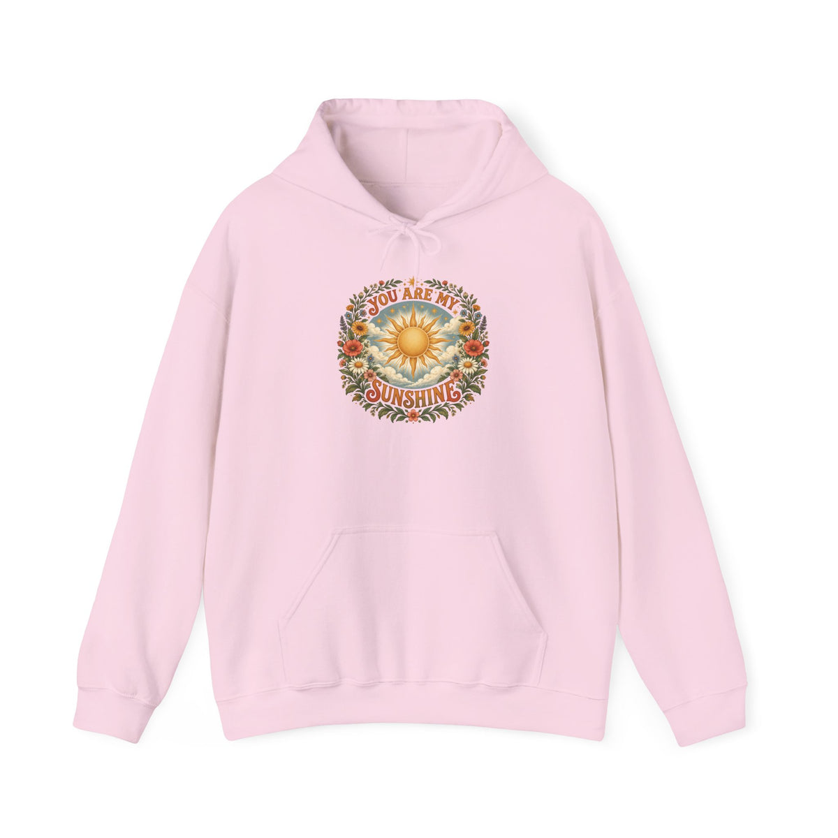 You Are My Sunshine Floral Hoodie