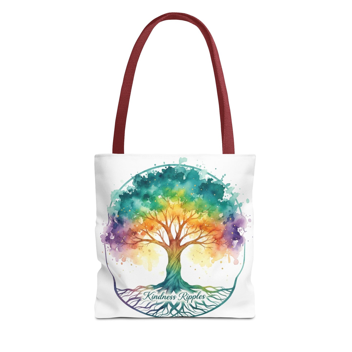 Colorful Kindness Tree Tote Bag