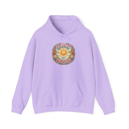 You Are My Sunshine Floral Hoodie