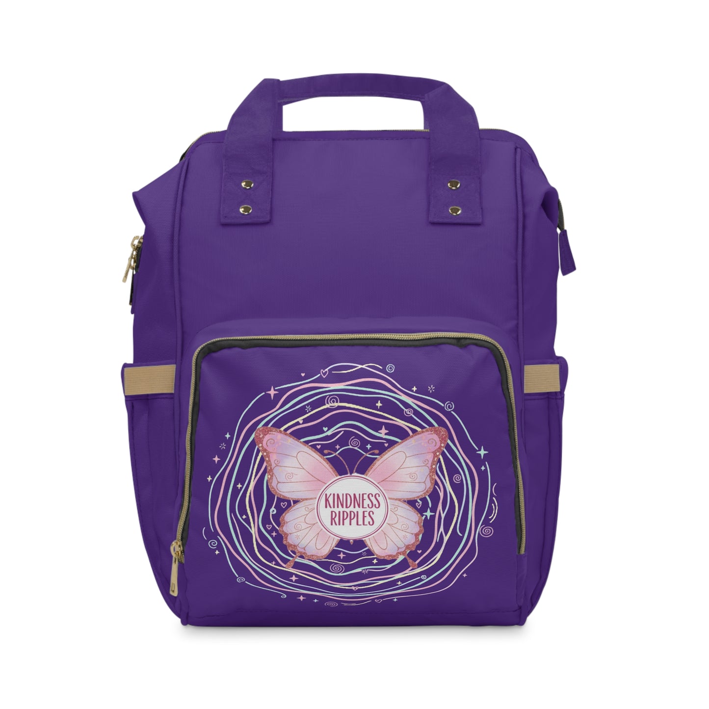 Kindness Ripples Multifunctional Diaper Backpack