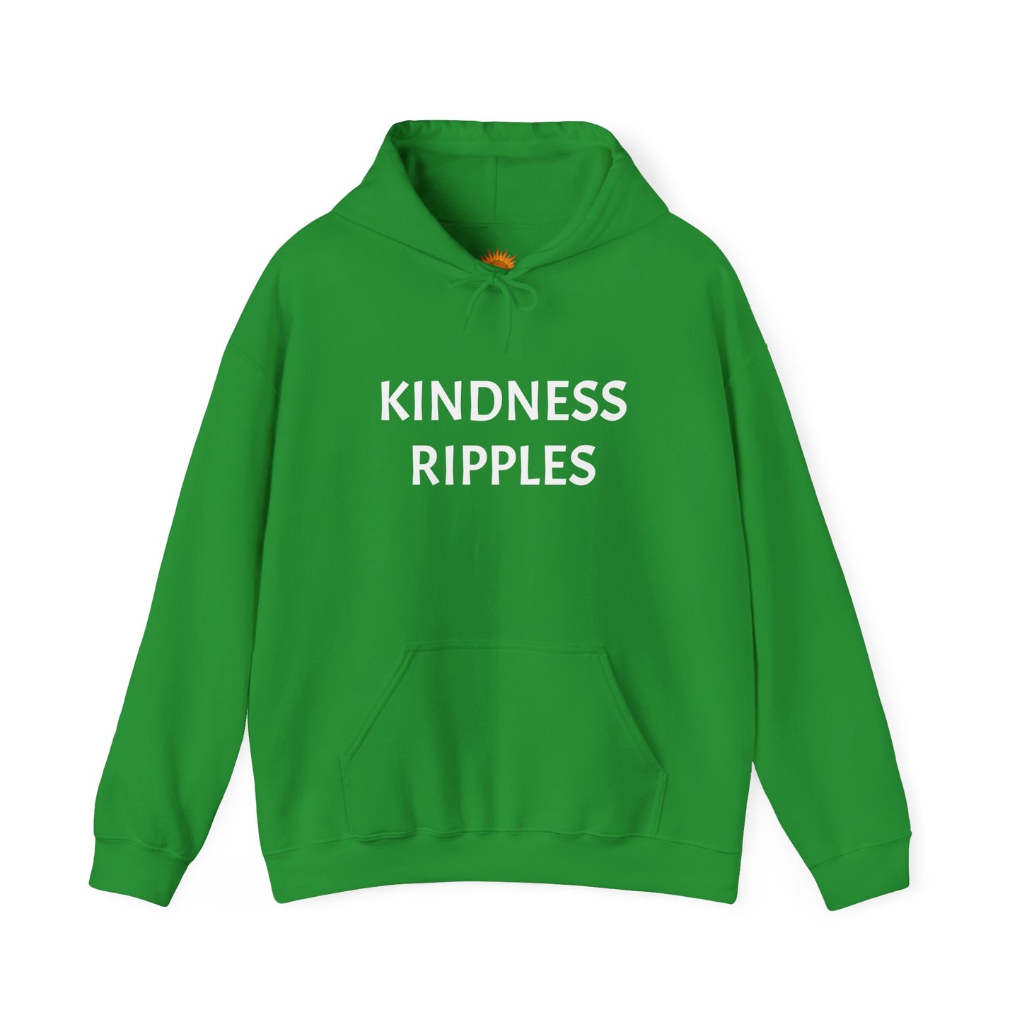 Kindness Ripples Unisex Heavy Blend Hooded Sweatshirt - Cozy and Inspiring Gift