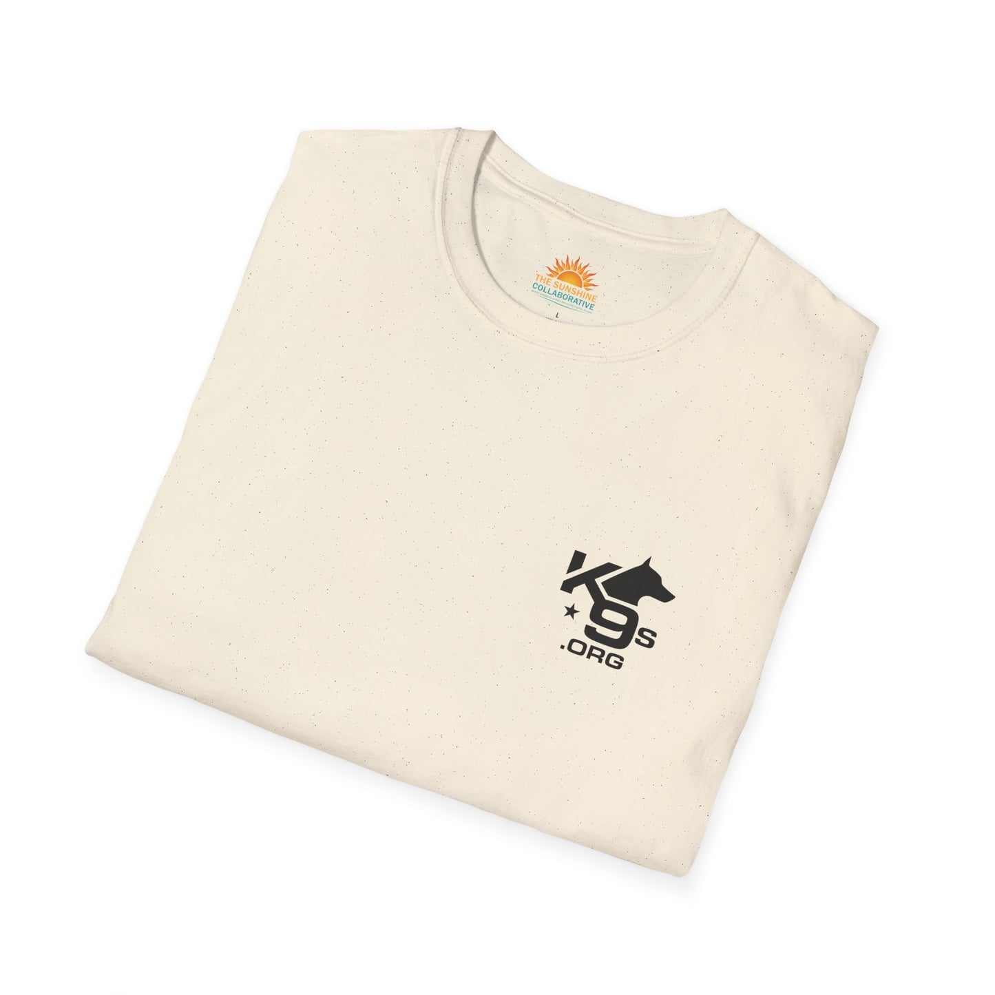 K9s.org Unisex T-Shirt with K9s4KIDs Logo Fundraiser Design