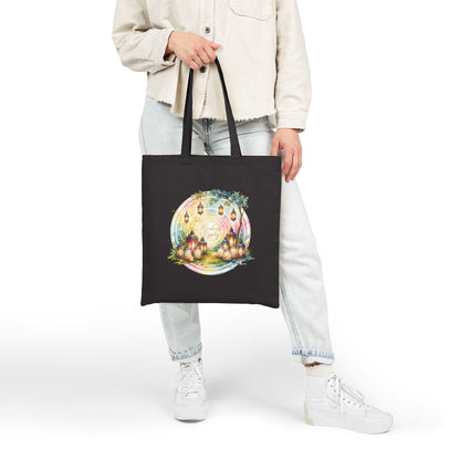 Festival Lights Cotton Canvas Tote Bag
