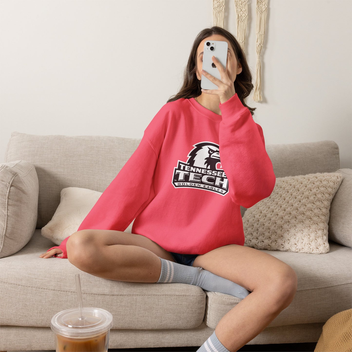 Tennessee Tech Eagles Crewneck Sweatshirt — College Logo Pullover