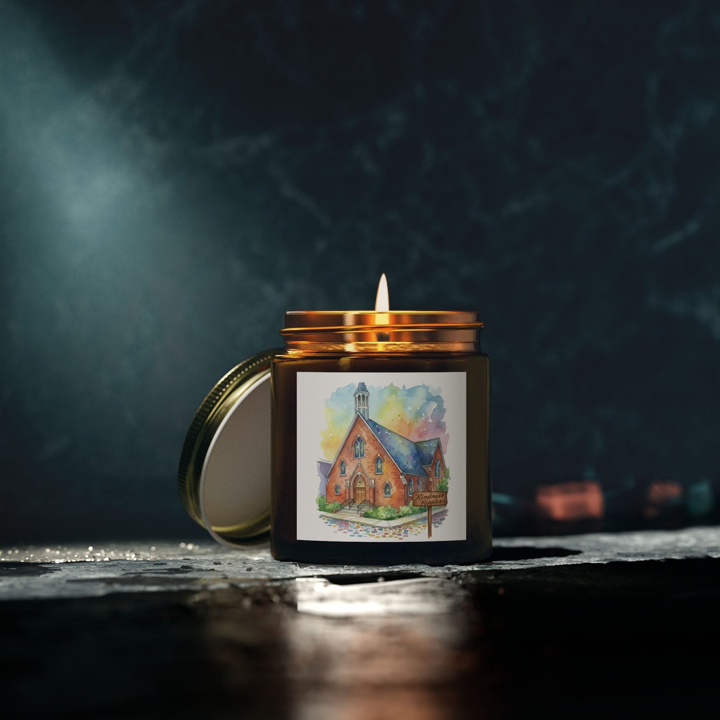 Scented Candles - 4 oz. - Homage to the St. William Community - Kindness Ripples