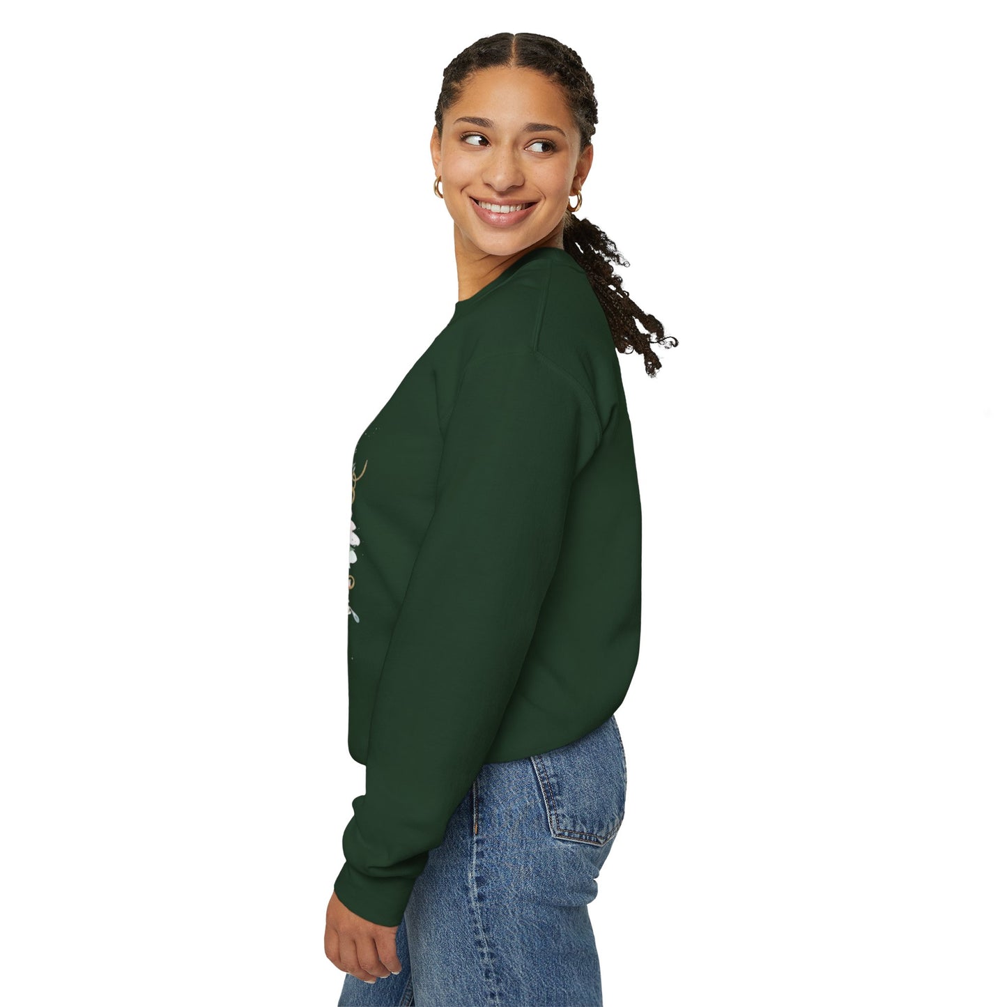 Christmas Bell Crewneck Sweatshirt | Festive Holiday Apparel