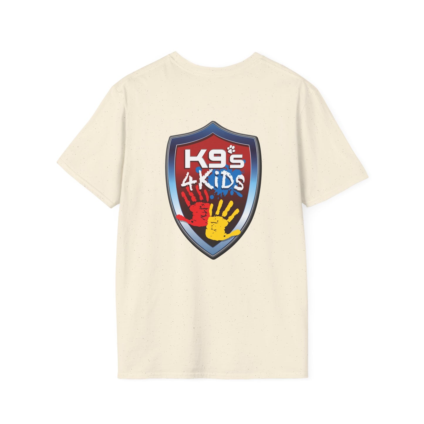 K9s.org Unisex T-Shirt with K9s4KIDs Logo Fundraiser Design