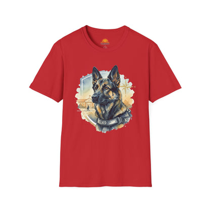K9 German Shepherd Tribute T‑Shirt – Police Dog Memorial Tee - The Protector