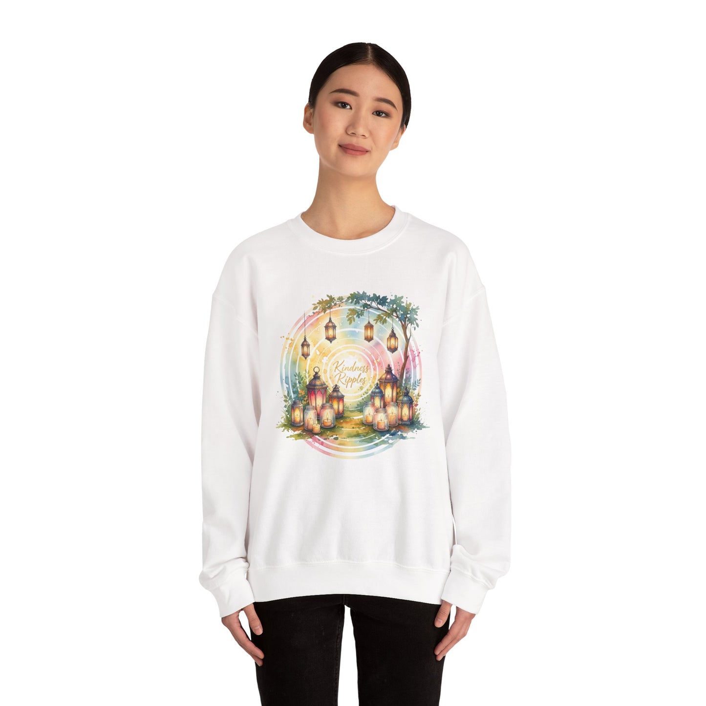 Whimsical Lanterns Unisex Crewneck Sweatshirt