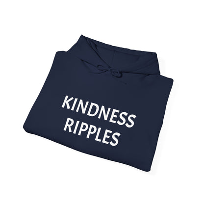 Kindness Ripples Unisex Heavy Blend Hooded Sweatshirt - Cozy and Inspiring Gift