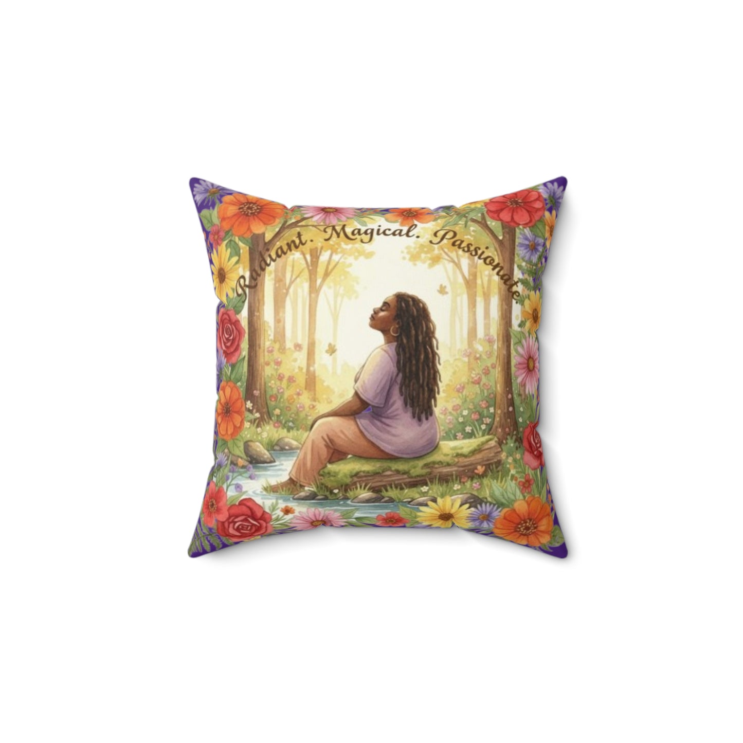 The Shantel - Brilliant Magical Passion Decorative Throw Pillow
