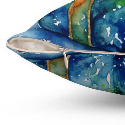 Christmas Gift Themed Square Pillow