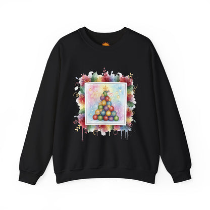 “Festive Ornaments” Unisex Crewneck Sweatshirt - Cozy Holiday Vibes