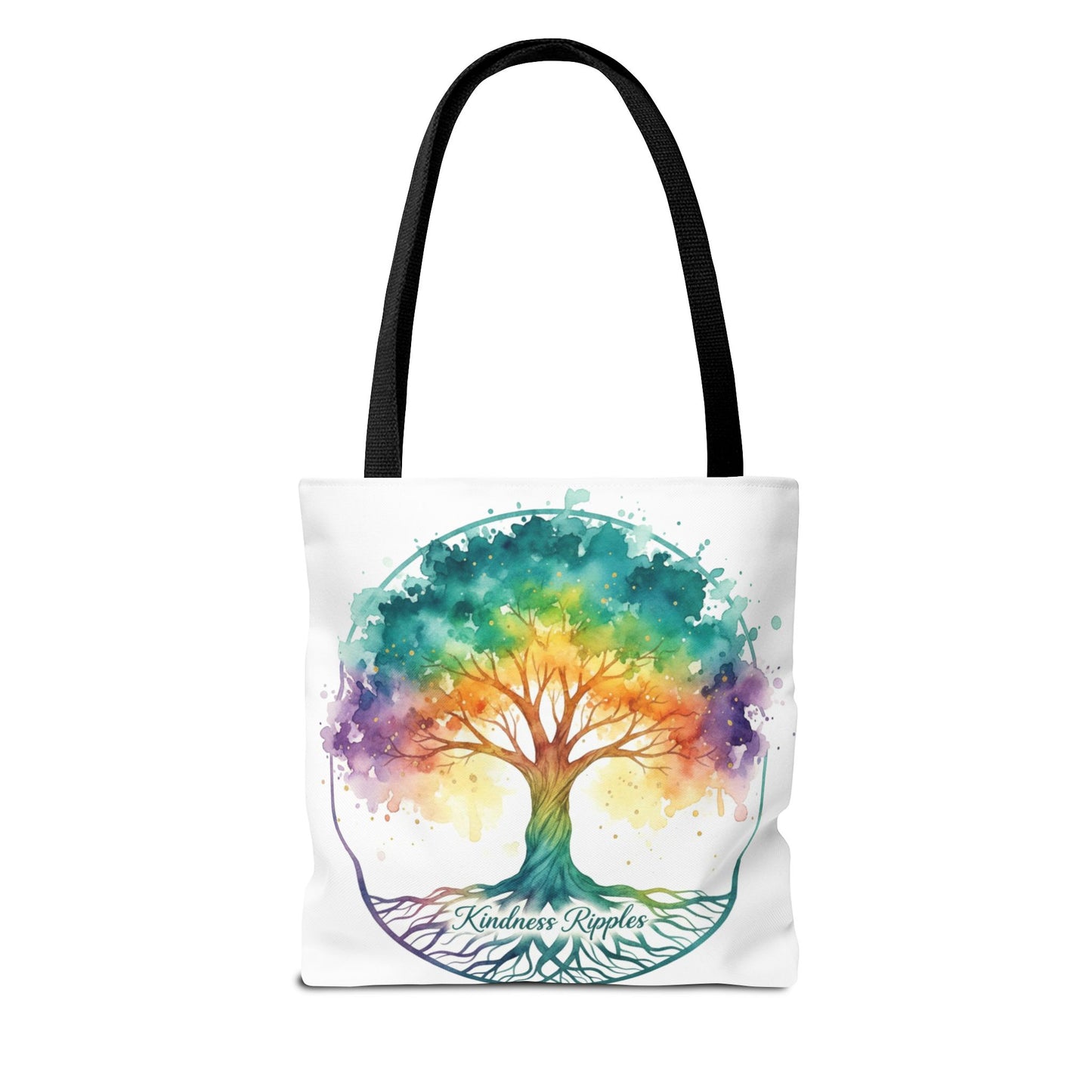 Colorful Kindness Tree Tote Bag