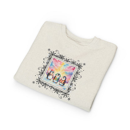 Adorable Penguin Toddler Sweatshirt for Winter Fun