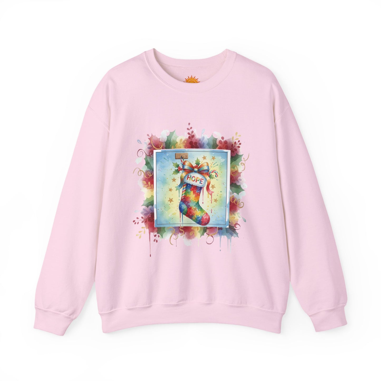 Hopeful Holiday Crewneck Sweatshirt