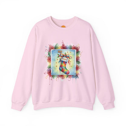 Hopeful Holiday Crewneck Sweatshirt