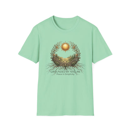 Nature Sunscape T-Shirt — Surrounded by Nature Graphic