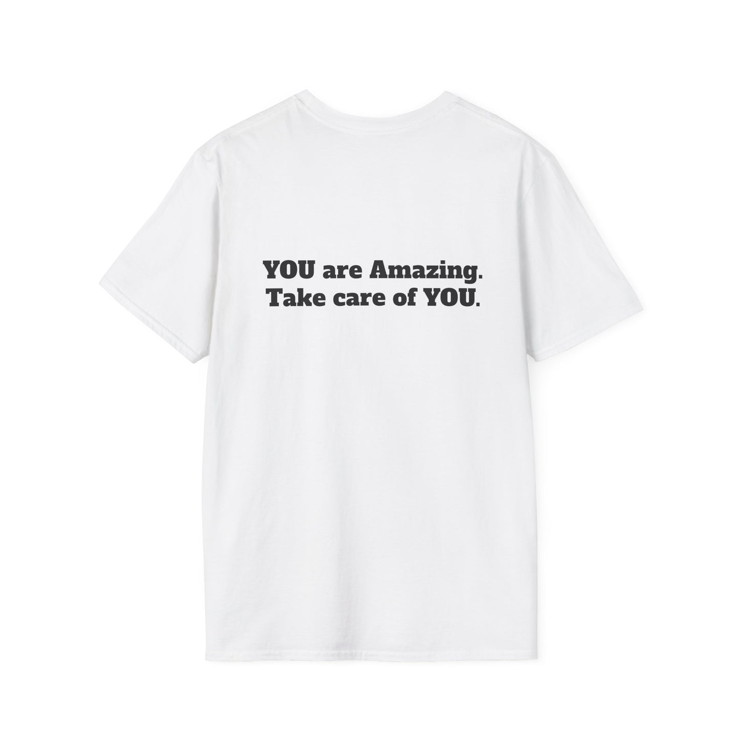 Kindness Spreading Unisex T-Shirt Front and Back Design