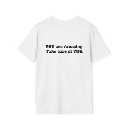 Kindness Spreading Unisex T-Shirt Front and Back Design