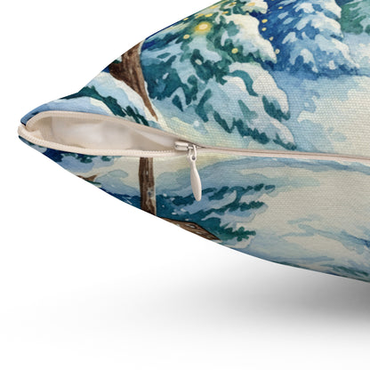 Winter Wonderland Square Pillow