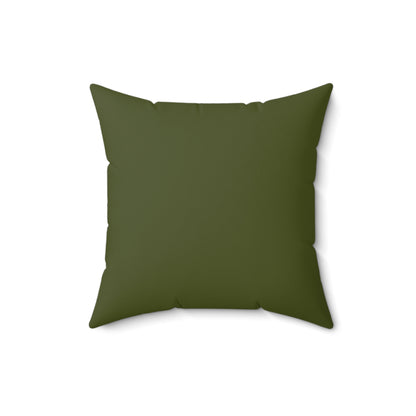 K9 German Shepherd Decorative Pillow – Military Green Dog Lover Throw Pillow