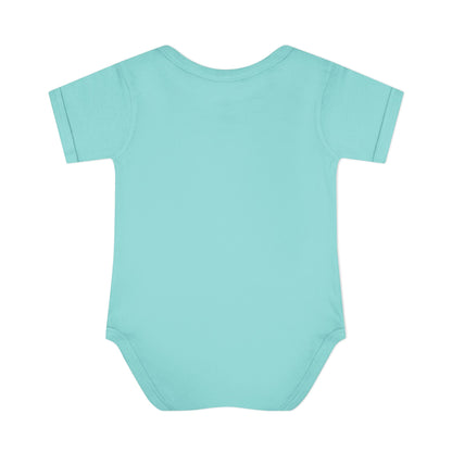 Heart Star Pattern Infant Bodysuit
