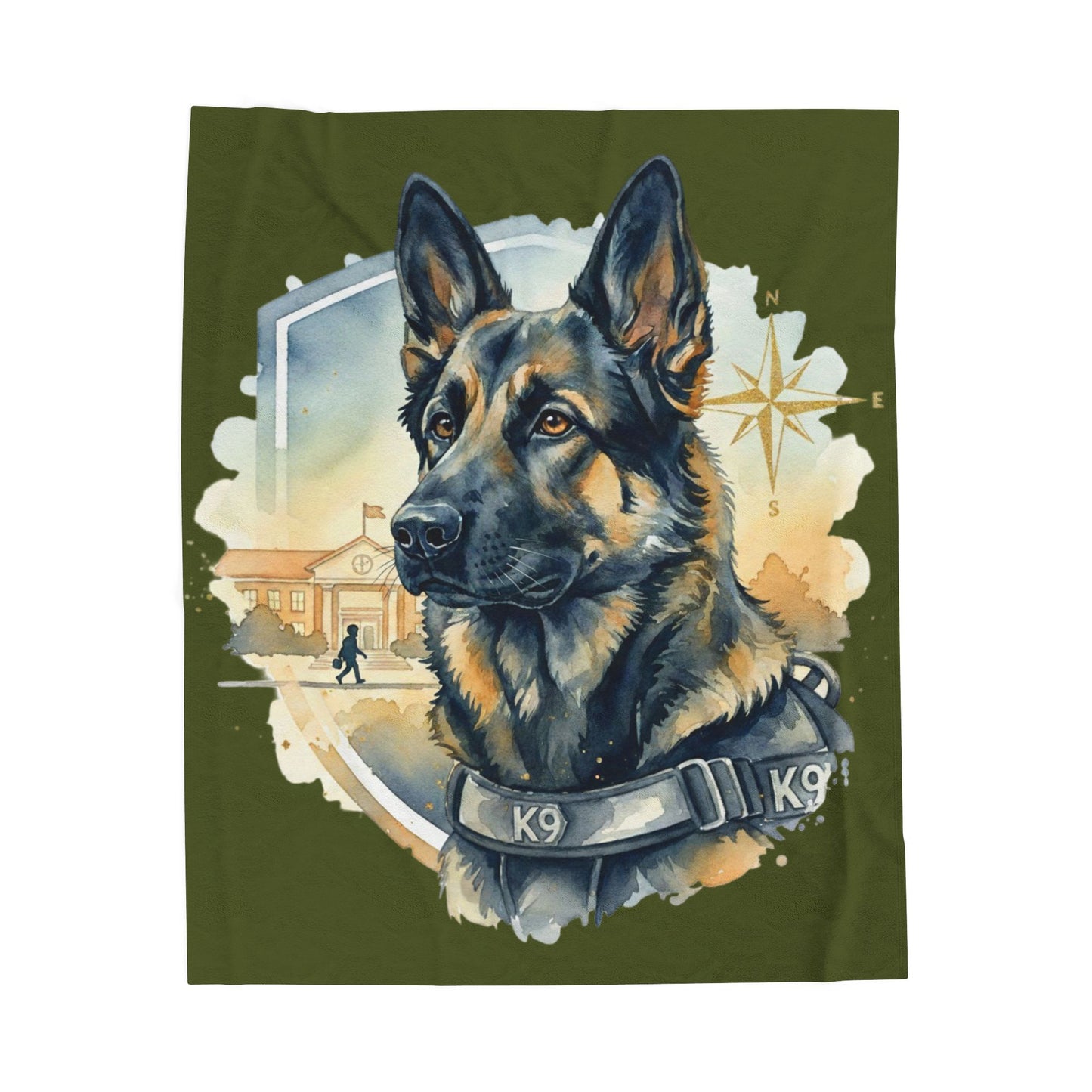 Plush Blanket - The Protector Design