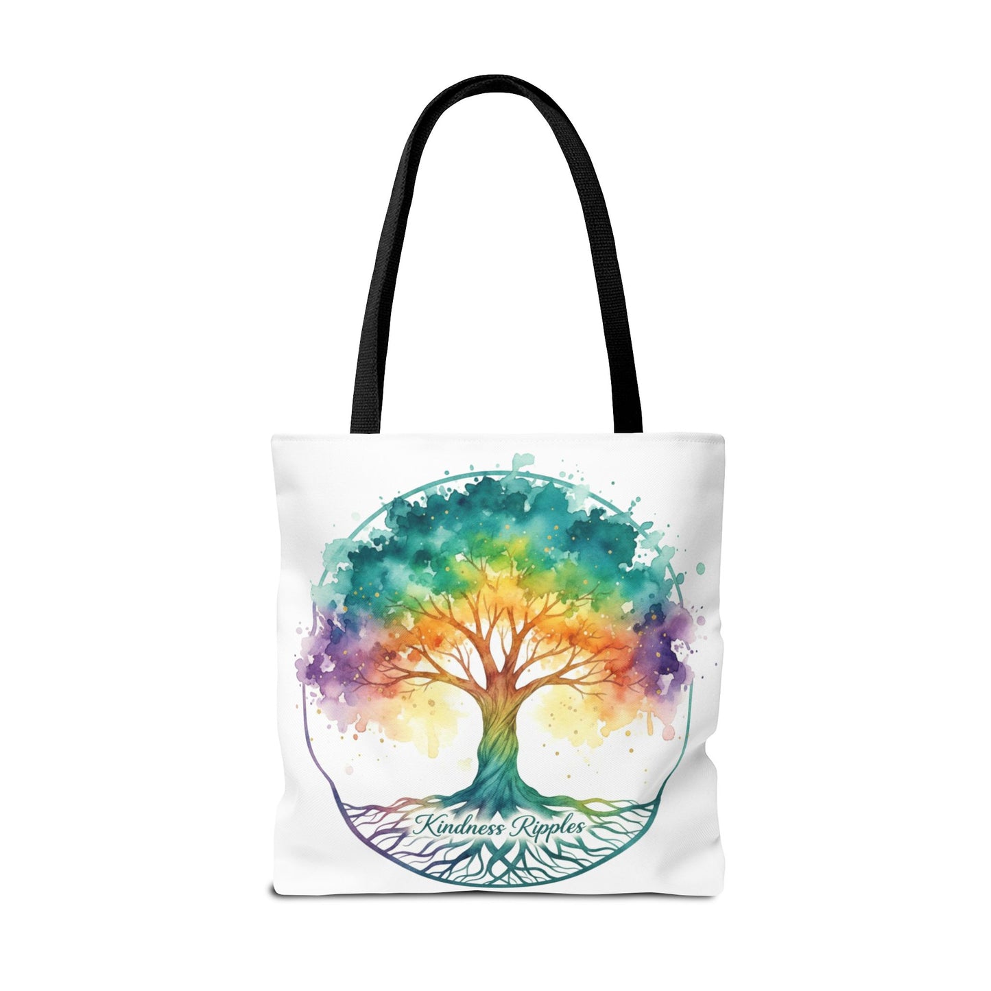 Colorful Kindness Tree Tote Bag