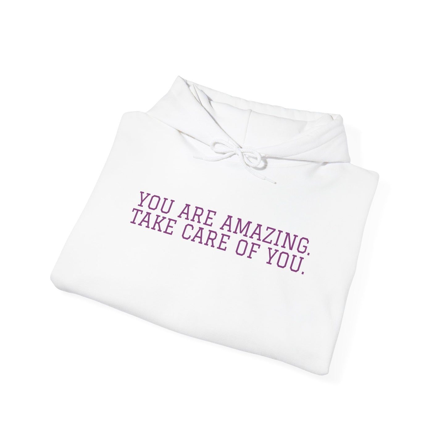 You Are Amazing Hoodie — Positive Message Dolly Sun Graphic Sweatshirt